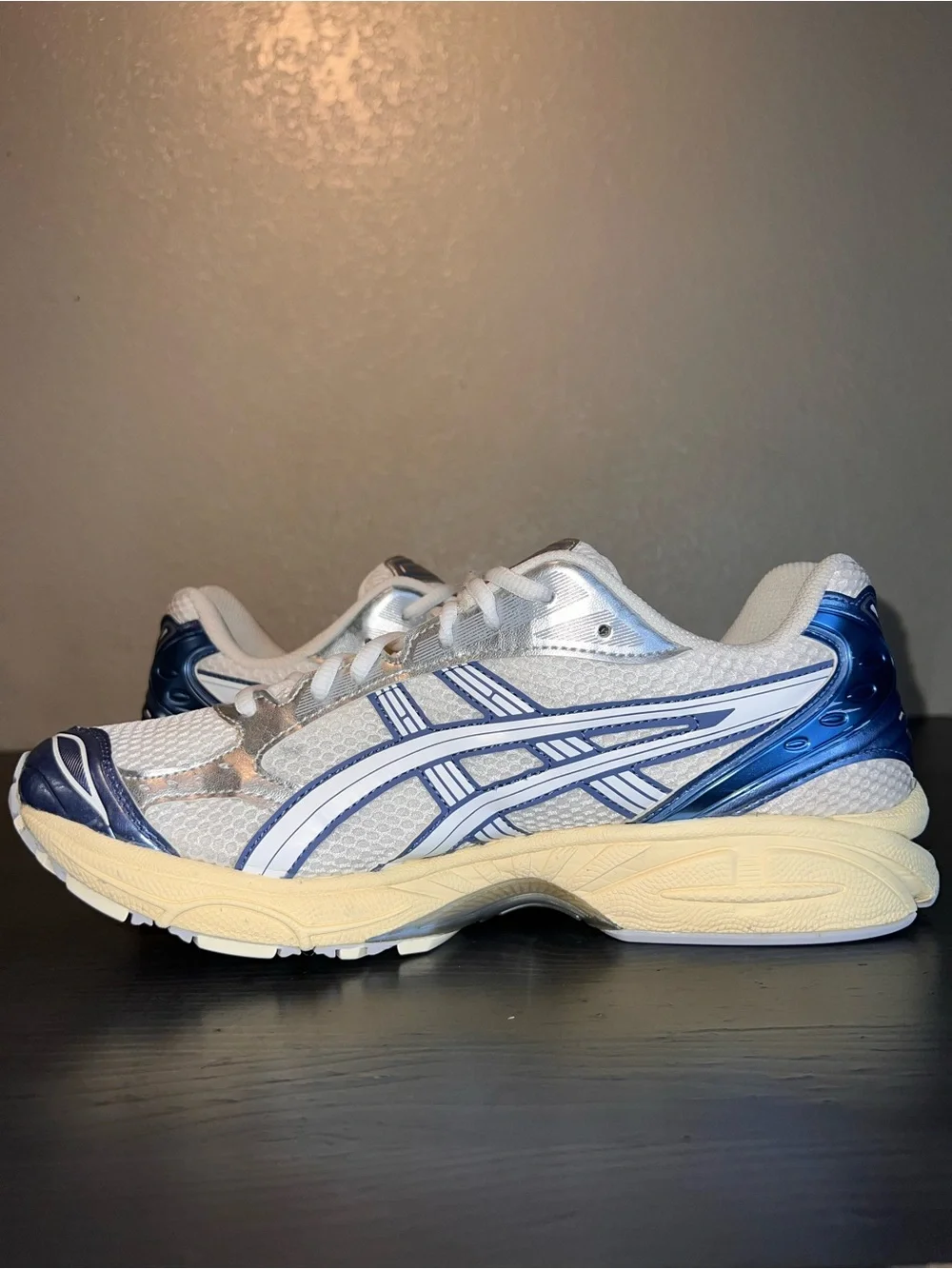 Mens ASICS Gel-Kayano 14 ‘Cream Denim Blue’ Size 11 - Picture 11 of 15